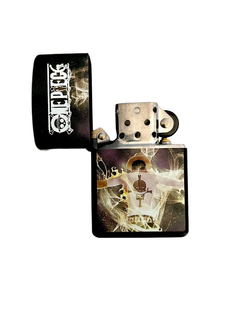Custom Ace Windproof Lighter - One Piece Anime Collectible Torch