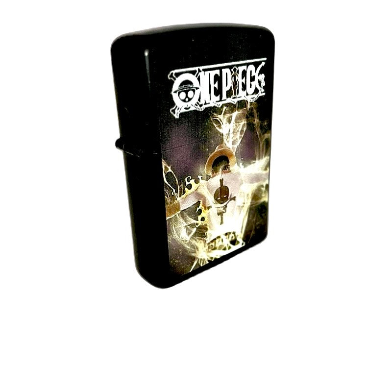Custom Ace Windproof Lighter - One Piece Anime Collectible Torch