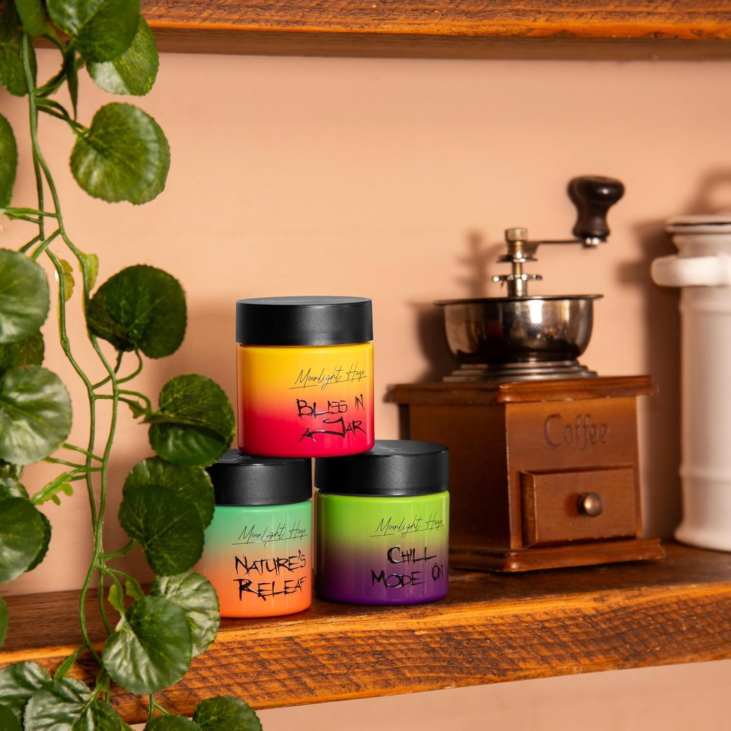 Moonlight Haze Smell Proof Container Stash Jar