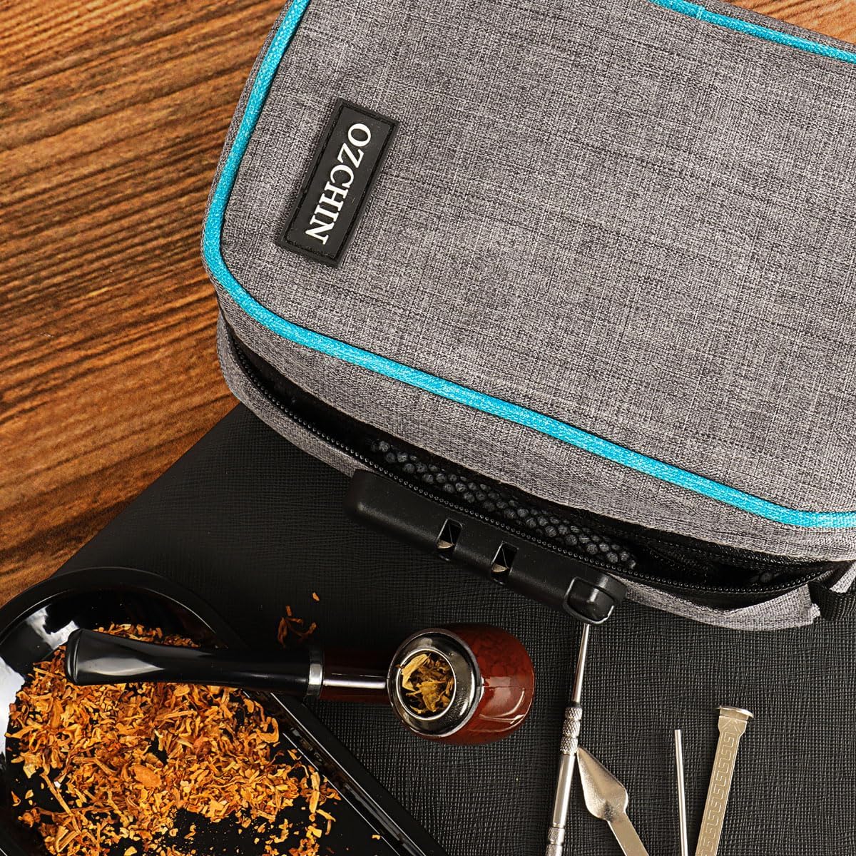 OZCHIN Smell Proof Storage Bag with Combination Lock
