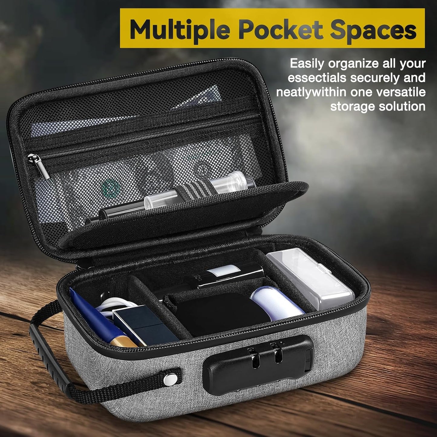 Betoores Smell Proof Bag Gray