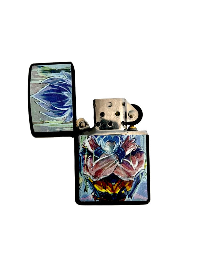 Custom Goku Windproof Lighter - Dragon Ball Z Anime Collectible Torch