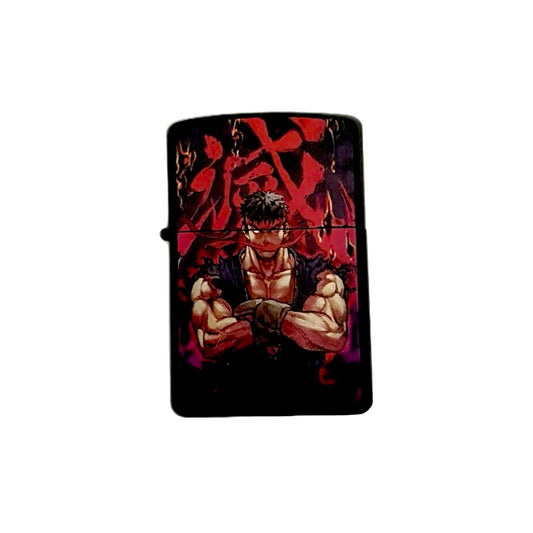 Custom Ryu Windproof Lighter - Street Fighter Anime Collectible Torch