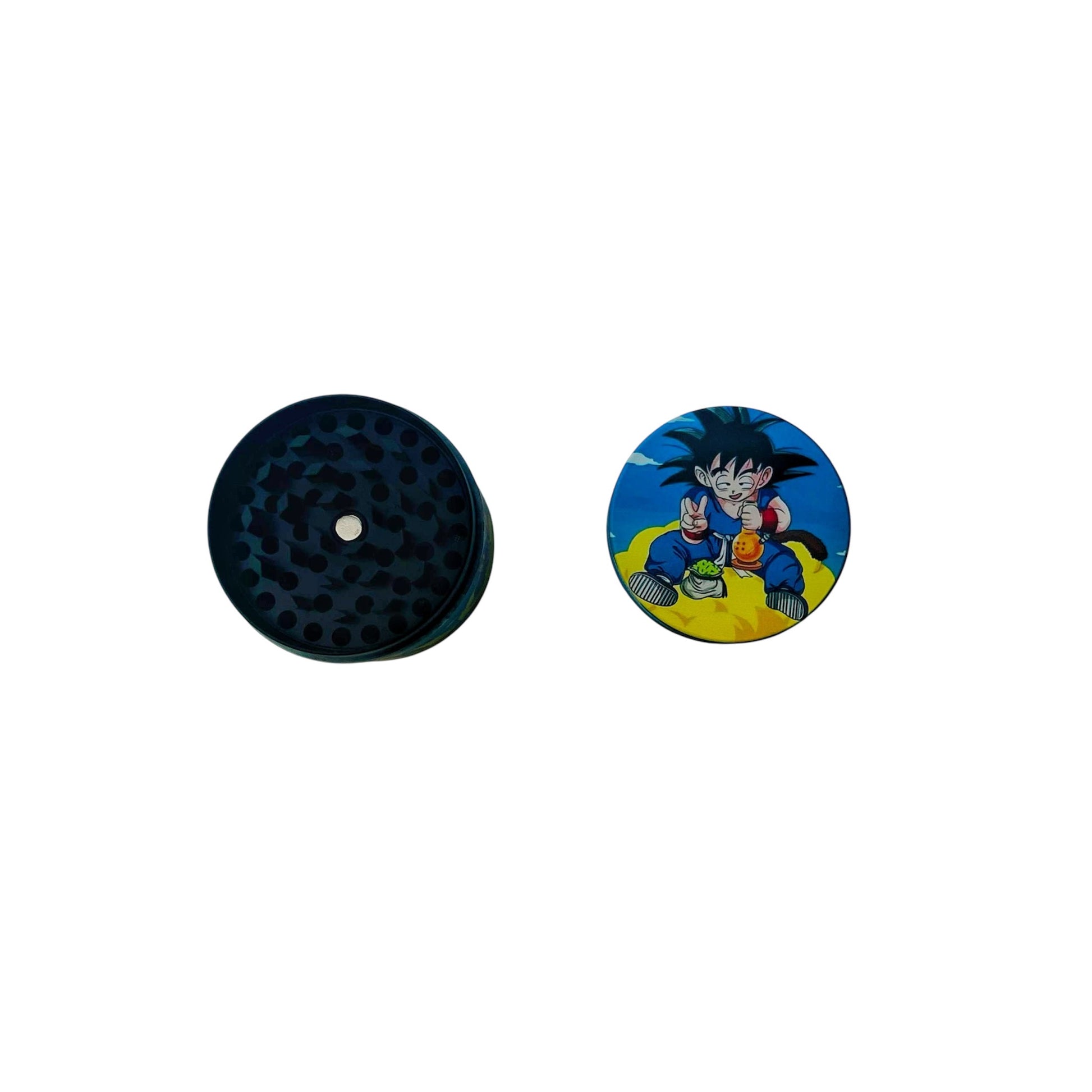centre view of custom goku 4 part 50mm grinder